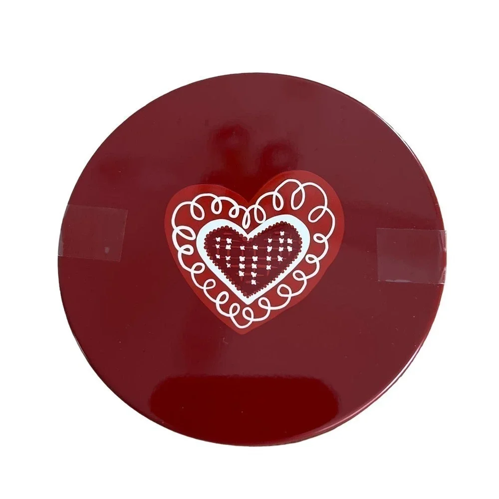 IKEA VINTERFINT 2023 Red Scented candle in metal tin, Cinnamon & Sugar